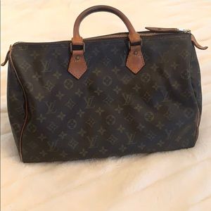 Authentic Vintage Louis Vuitton Speedy 35